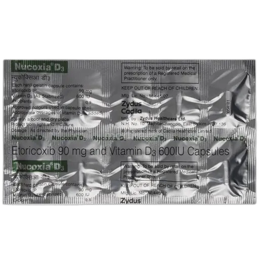 nucoxia d3 capsule 10's